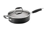 Anolon Advanced Hard Anodized Nonstick 10-Inch, 3-Quart Covered Saute Pan