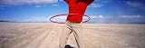Woman with Hula Hoop, Nevada, USA by Panoramic Images , 12x36