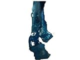 ArtisanStreet's Ocean Blue Hand Painted Silk Gauze & Merino Wool Scarf. Nuno Felted with Wool & Silk. One of a Kind.