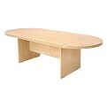 Race Track Conference Table - Maple (8')
