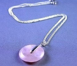 eternity necklace-Zorbitz Inc. - Eternity Circle - Pink United Necklaces Images