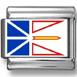 Newfoundland, Canada Flag Photo Italian Charm