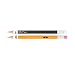 Zebra's Zebra #2 Mechanical Pencil 0.7mm Yellow/Black 28pk (51391)