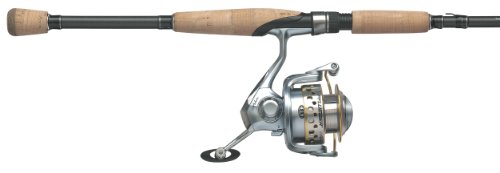 Pflueger 1-Piece Arbor Medium Spinning Rod and Reel Combo (6-Feet, 6-Inch)