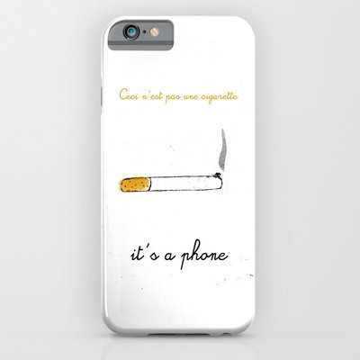 Ceci N'est Pas iPhone 6 Case by Michela Buttignol for Customize PIX1 Phone