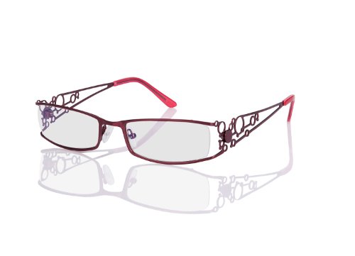 Optiker Brille inkl. Brillengläser in Ihrer Sehstärke, Super-Entspiegelung, Lotus Effekt – Designer Brillen Modell Cannes
