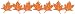 Scrapbook 101 12 Inch Die-Cut Borders - Maple Leaf