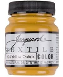 Jacquard 2.25oz #124 Jtc-yellow Ochre Textile Colors