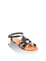 Gio & Mi Sandalias planas (Negro)