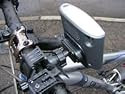 Duragadget Mountain bike / moped / bicycle / bmx / motorbike / scooter gps satellite navigation handlebar mount holder suitable for use with Tomtom one v2 v3, europe / regional, 2nd 3rd edition, one t regional