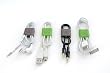 Bluelounge Cable Clip Small rau/gr�n