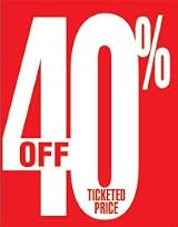 40% Off Ticketed Price - Standard Poster - 22