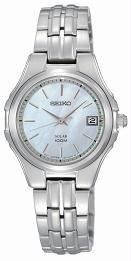 Unisex Casio SUT047@Wmns Stnl Steel MOP Dial Date