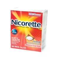 Nicorette 2mg Coated Cinnamon Surge 160 Pieces