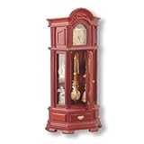Buy Working Grandfather Clock Dollhouse Miniature By Reutter Porcelain of Germany by Reutter Porcelain