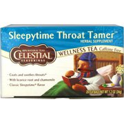 Wellness Tea Sleepytime Throat Tamer - 20 bags,(Celestial Seasonings)