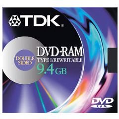 TDK ScratchProof - DVD-RW - 4.7 GB 2x - DVD video box - storage media