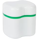 Attractive Denture Bath With Basket - European Style - Large - Forrest Green