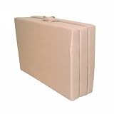 Adult TriFold Hide 'A Mat Poly Cotton  Twin, Sand