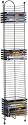 Atlantic Nestable 63712035 52 DVD/BluRay Games Tower (Gunmetal)