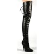Pleaser Boots Women's LEGEND-8899 5" Leather Thigh Boot Available in 4 Colors