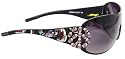 ED HARDY NEW YORK CITY SUNGLASSES BLACK EHS038 BLK