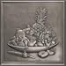Marazzi i Metalli Di Marazzi Accent Deco 6 x 6 Fruit Medley Wall Brushed Nickel Ceramic Tile & Stone