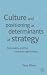 Book Culture and Positioning as a Determinant of Strategy: Personlity and the Business Organization