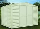 UPC 638801002116 product image for DuraMax Model 00211 10x8 WoodBridge Vinyl Storage Shed | upcitemdb.com