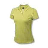 Adidas 2007 Women's ClimaCool Solid Pique Short Sleeve Golf Polo Shirt - Chartreuse - 862296