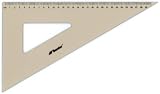 32cm 320mm 60º Degrees Professional Metric Plastic Set Square Triangle - Technical Drawing Drafting Art Craft School Office