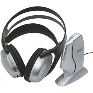 RCA 900 MHz Wireless Stereo Headphones by 
