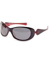 Oakley Dangerous Sunglasses - Polarized - Black Red Frame Grey Lens by 