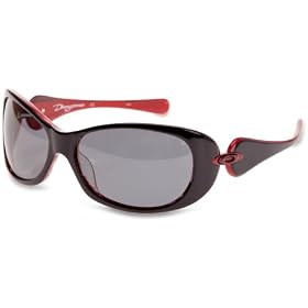 Click here to buy Oakley Dangerous Sunglasses - Polarized - Black Red Frame Grey Lens.
