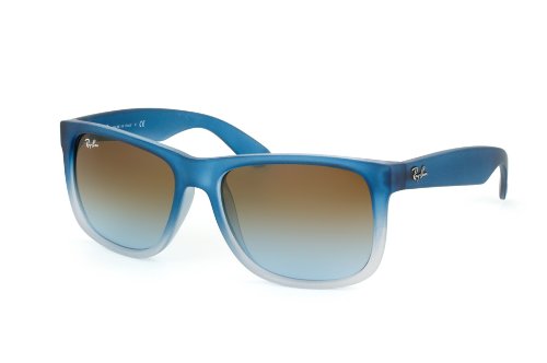 Ray Ban Rb 4165 Rubber Grey Frame Grey Fade Silver Mirror Lens 55Mm product image