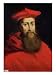 Cardinal Reginald Pole Archbishop of Canterbury Art Giclee Poster Print by French Sch...