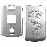 Clear Dragon - Motorola RAZR V3 V3c V3m Hard Case - Protective Faceplate Cover
