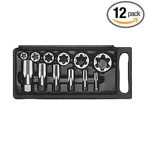 Irwin Industrial Tools 1923 Tap and Hex Rethreading Die Set, 12-Piece