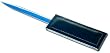 Genuine Black Bonded Leather Letter Opener