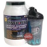 Power Tech Creatine-Glutamine Transport System-Dymatize Creatine Complex, 4.4lb Grape