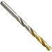 YG-1 High Speed Steel Gold-P Jobber Drill Bit, TiN Finish, Straight Shank, Slow Spiral, 135 Degree, 4.1mm Diameter x 75mm Length (Pack of 1)