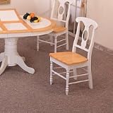 Natural White Side Chairs Coaster 4117