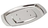 Kitchen Craft Stainless Steel Spiked Meat Dish 37cm x 28cm