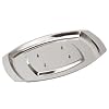 Kitchen Craft Carving Tray / Meat Tray, Stainless Steel, 35.5cm x 25.5cm