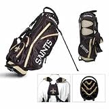 NFL New Orleans Saints Stand Golf Bag (14 Way Dividers)