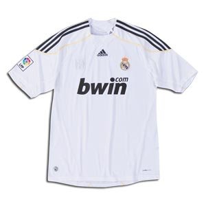 Real Madrid 09/10 Home Soccer Jersey