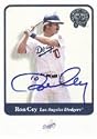 Ron Cey, Los Angeles Dodgers, 2001 Fleer Greats of the Game Autographed Card