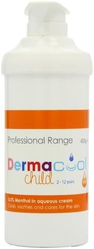 Dermacool 0.5% Pump Dispenser Menthol in Aqueous Cream 450g by Pern Consumer Products Ltd