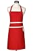 Le Creuset Hi-Tech Kitchen Textile Chef's Apron, Red