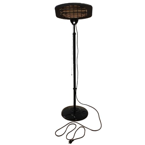 Terrassenheizung Infrarot Quarz Heizstrahler max. 2000 W höhenverstellbar 1,20 – 2,10 m Reviews